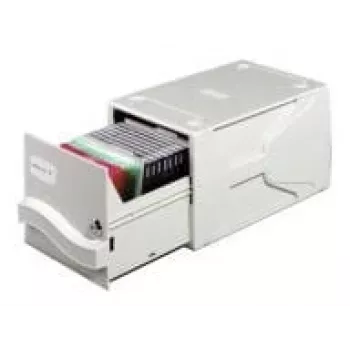 Durable 5256-10 Box case – Pelēks multivides glabāšanas korpuss ar izvelkamu sistēmu