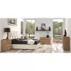 Kumode Top e shop M6 120 ARTISAN, ozola finieris, 6 atvilktnes, 1200×300×770 mm