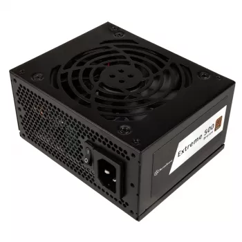 500W SilverStone SST-EX500-B Extreme SFX barošanas bloks 80 PLUS Bronze - PC/servera barošanas bloks - SFX