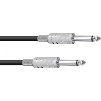 Kabelis 6.3mm Mono Omnitronic 6m Melns