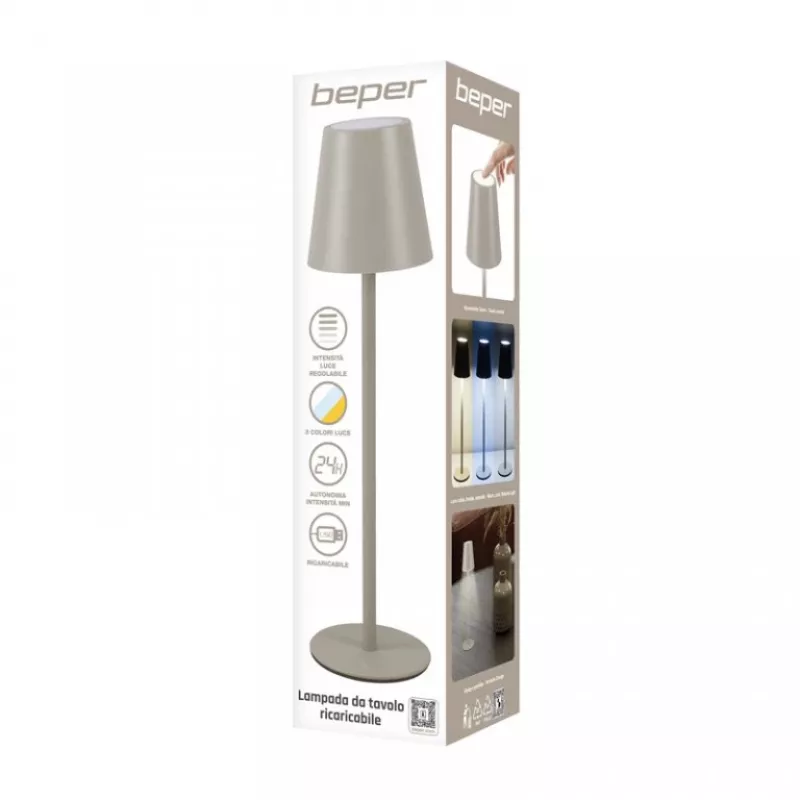Beper P207ILI205 uzlādējams galda lukturis