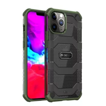 Aizsargmaciņš Devia Vanguard iPhone 12 Pro Max, zaļš