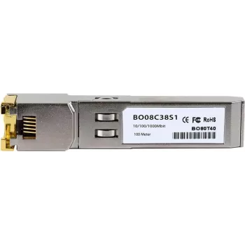 BlueOptics BO08C38S1 Šķiedru optikas tīkla raiduztvērēja modulis 1000 Mbit/s SFP (BO08C38S1-BO)