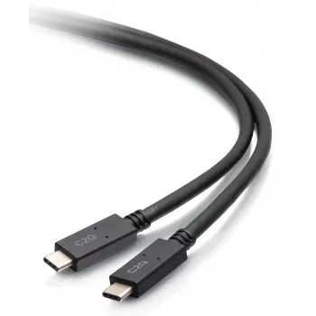 C2G USB-C vīrišķais uz USB-C vīrišķais kabelis 1,8 m 20V 5A USB 3.2 Gen 1