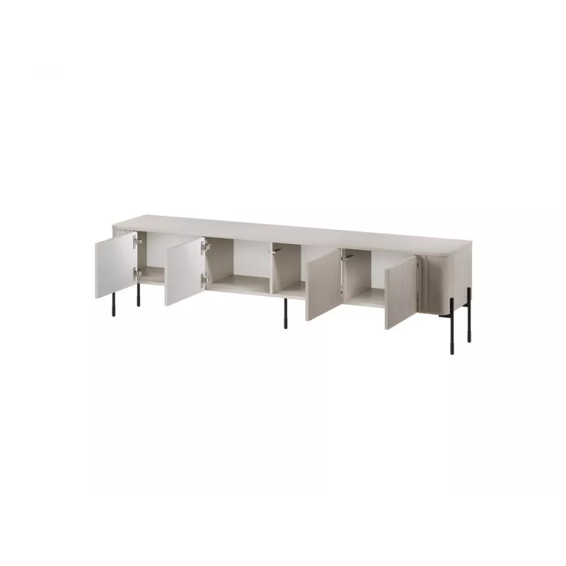 Cama VERA TV skapis 190x40x50 kašmira matēts