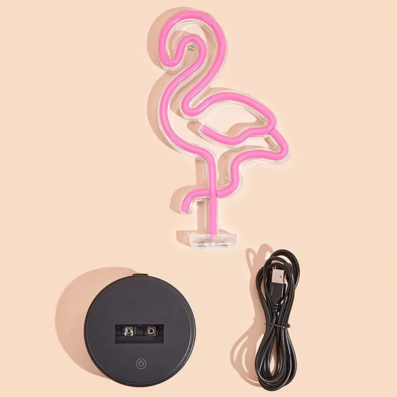 Dekoratīvā LED lampa MANTA SNL79PK rozā flamingo