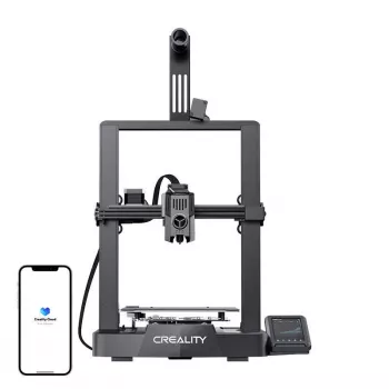 3D printeris Creality Ender 3 V3 KE FDM, būvēšanas tilpums 220×220×250 mm