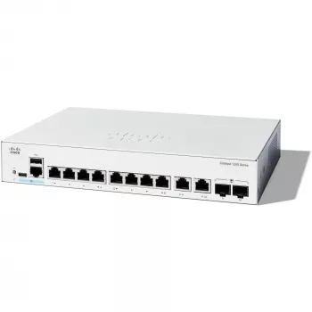 Vadāms slēdzis Cisco Catalyst 1200-8T-E-2G 8 Portu GE 20 Gbit/s