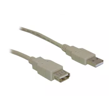 USB pagarinātāja kabelis DeLOCK 82239 USB 2.0 1.8m Balts
