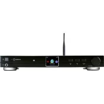 Renkforce RF-DAB-IR1700 Radio-Adapter Interneta radio, DAB+, FM, WLAN, LAN, Bluetooth®, DLNA, alumīnijs (matēts) (MA-20)