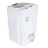 Veļas mazgājamā mašīna ar augšējo ielādi Adler AD 8055, portatīva, 3 kg ietilpība, krēmkrāsa, rotācijas vadība, 150 W