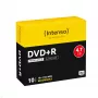 INTENSO DVD+R 4.7 GB 16x Printable 10 gab. Slimcase, 120 mm