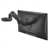 Monitora stiprinājums caurulei/stabam 28-60mm Maclean, 17-27'', 7kg max, gāzes atspere, MC-459