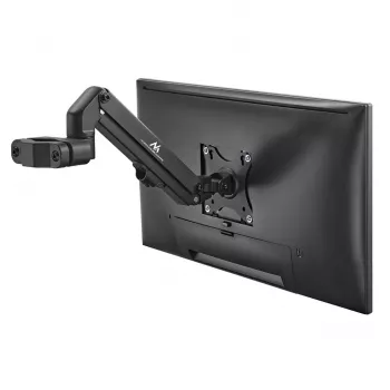 Monitora stiprinājums caurulei/stabam 28-60mm Maclean, 17-27'', 7kg max, gāzes atspere, MC-459