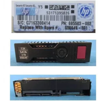 SPS-DRV HDD 2TB 6G 7.2K Lff SATA Mdl SC