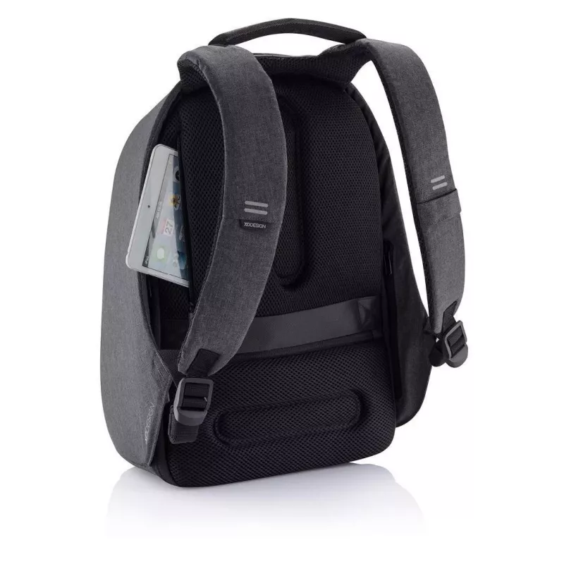 Mugursoma XDDESIGN P705.291 Antracīta — 18 L, nodalījumi klēpjdatoram un planšetei, fiksējams galvenais rāvējslēdzējs