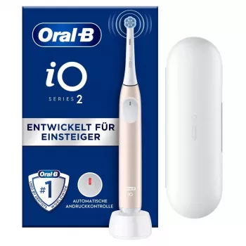 Oral-B iO Series 2 elektriskā zobu birste, rozā/balta