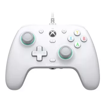 Vadu spēļu kontrolieris GameSir G7 SE Balts Xbox One/Xbox Series X/S USB-C 3 m kabelis D-pad Mikrofona izslēgšanas poga Režīma poga