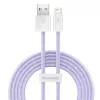 Baseus Dynamic kabelis USB uz Lightning, 2.4A, 2m (Violeta)