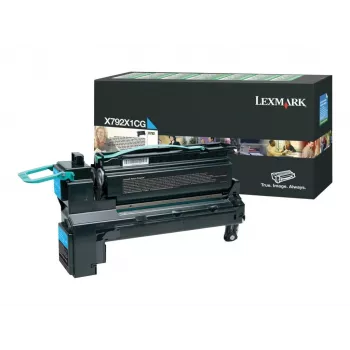 Lexmark X792X1CG - Tonera kasetne ciāna - X792de, X792dte, X792dtfe, X792dtme, X792dtpe, X792dtse