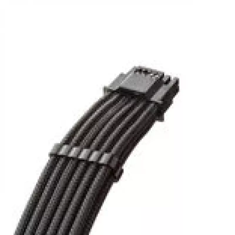 CableMod Universal Pro ModMesh 16-Pin uz 16-Pin Kabelis, Apvalkots, StealthSense - melns, 60 cm