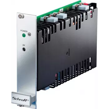 Schroff Maxpower barošanas bloks (statīva montāža) – AC 90-254/DC 100-360 V – 80 W – aktīvais PFC – 3U – 48,3 cm (19 inch) (13100102)