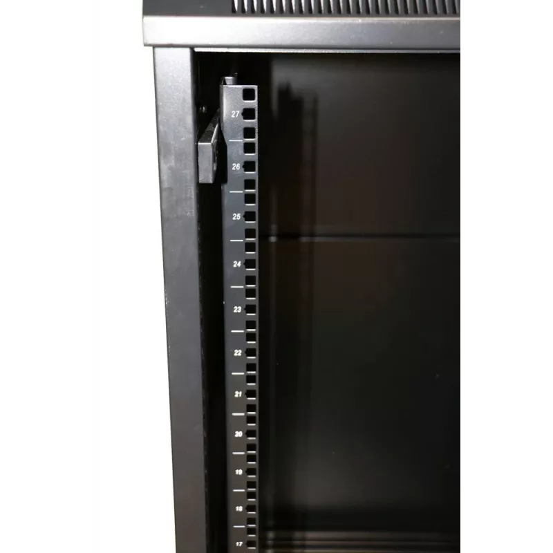 Extralink EX.11366 27U brīvstāvošs skapis 600x800 mm Melns
