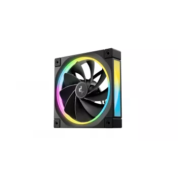 DeepCool FL12R 120mm ARGB korpusa ventilatori 3 iepakojumā Melns