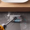 Dyson V12 Submarine 3-in-1 stick putekļsūcējs, akumulatora, sausā un mitrā tīrīšana, HEPA, bezmaiss, 0,35 L, niķelis, dzeltens