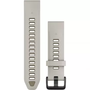 Garmin Quickfit siksniņa, pelēka/smilšu, Smartwatch, Approach S70 42 mm, D2 Delta S