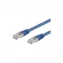 Wentronic Goobay CAT 5e Patch kabelis, F/UTP, Zils, 20 m - CCA vara maisījums (50863)