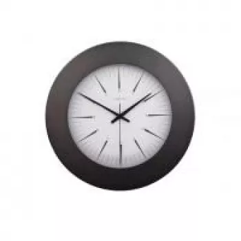 NeXtime klok 2944 Colt, Ø34 cm, siena, melns