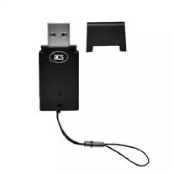 ACS ACR39T-A1 USB Smart Card Reader, Black