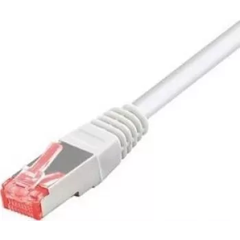 Tecline exertis Connect - Patch-Cable - RJ-45 (M) līdz RJ-45 (M) - 10 m - SSTP kabelis - CAT 6 - Bezhalogēna - Balts (71510W)