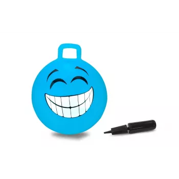 Lēkājamā bumba Jamara Hop Ball Smile zila, no 1 gada
