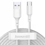 USB kabelis Baseus TZCATZJ-02 1.5 m USB A USB C Balts