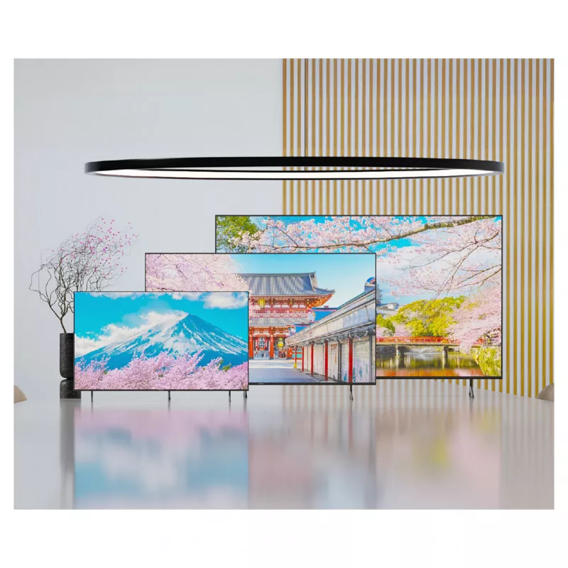 109,2 cm (43 inch) JAPANNEXT JN-IPS430UHD60F 4K IPS monitors ar iebūvētiem skaļruņiem un WLAN