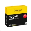 INTENSO DVD+R 4.7 GB 16x Printable 10 gab. Slimcase, 120 mm