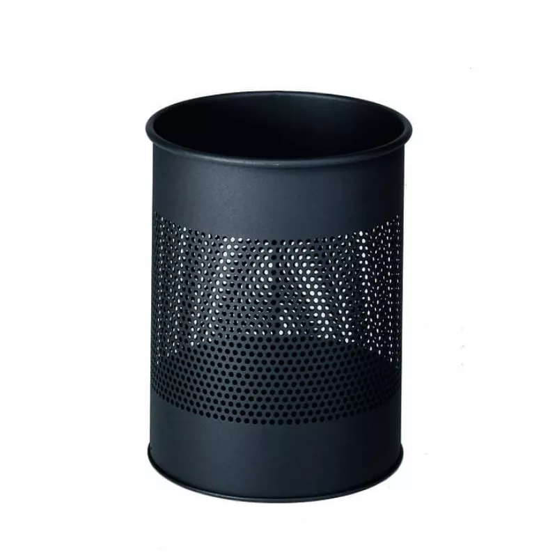 Atkritumu tvertne Durable 331058 15 L apaļa metāla antracīta