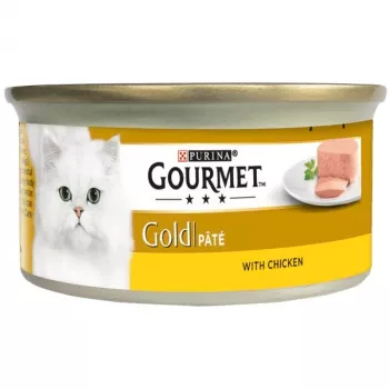 Purina Nestle Gourmet Gold - lasis un vista - slapjā kaķu barība - 85 g