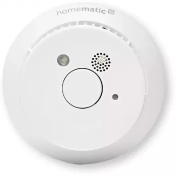 eQ-3 AG Homematic IP HmIP-SWSD-2, Optiskais dūmu detektors, bezvadu, balts, 85 dB, 200 m, IP20