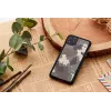 Aizsargmaciņš iPhone 11 Pro man and wood — kamuflāžas melns ar dabīgu koku