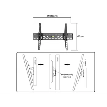 TRACER Wall 660 Sienas stiprinājums LED-LCD 32-60 collām