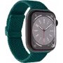 Puro Loop siksniņa - Pīta lente Apple Watch 42/44/45/49 mm (Zaļa)