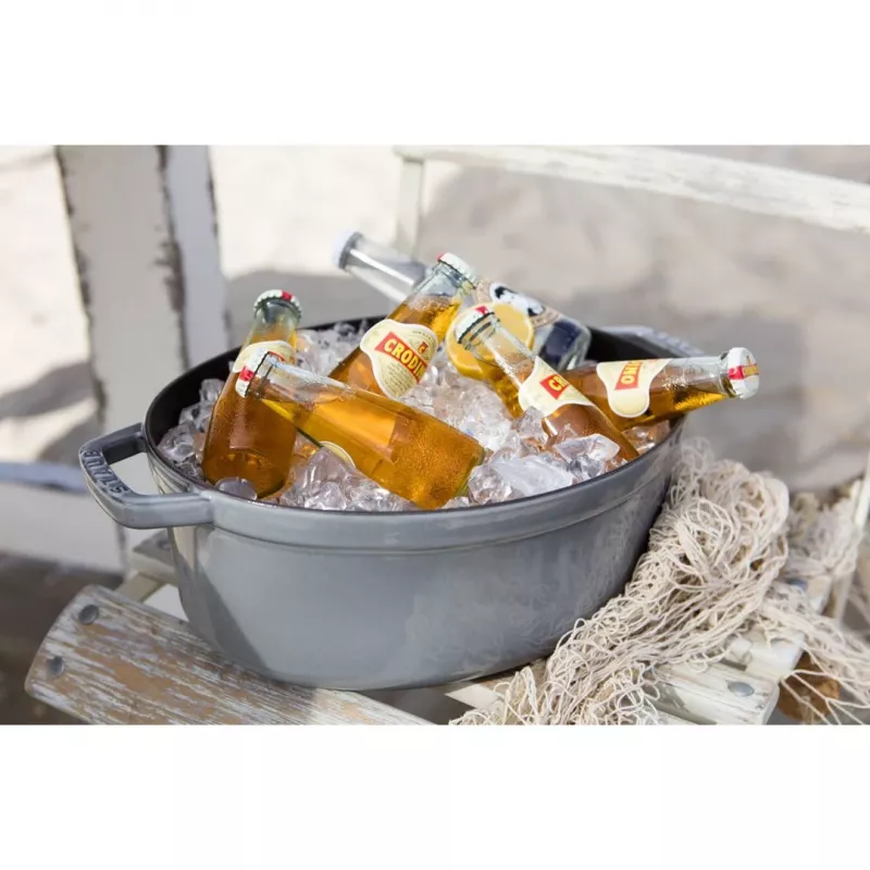 Čuguna cepešpanna Staub La Cocotte 5.5 L Ovāla