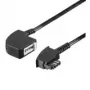 Wentronic Goobay TAE-F pagarinātājs 4-pin, Melns, 10 m - TAE-F spraudnis uz TAE-F ligzdu (50275)