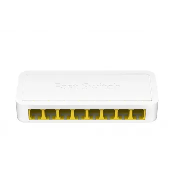 Cudy FS108D tīkla slēdzis Fast Ethernet 10/100, 8 porti