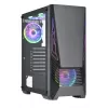 Korpuss GOLDEN TIGER Buffalo M730i Melns Midi Tower ATX/micro ATX BUFFALOM730I