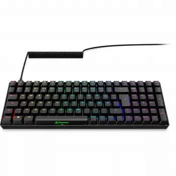 Sharkoon Skiller SGK50 S2 melns DE-Layout Gateron Yellow - Tastatūra