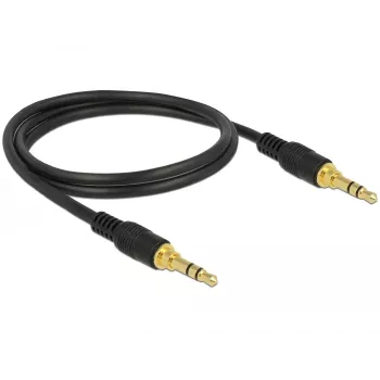 Audio kabelis 3.5 mm vīriešu stereo, 1 m, DeLOCK 85547